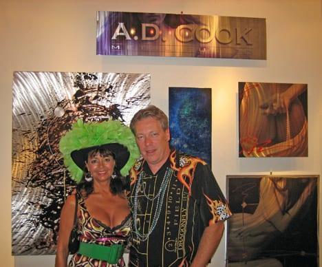 A.D. Cook Art Show at Fantasy Fest 2007