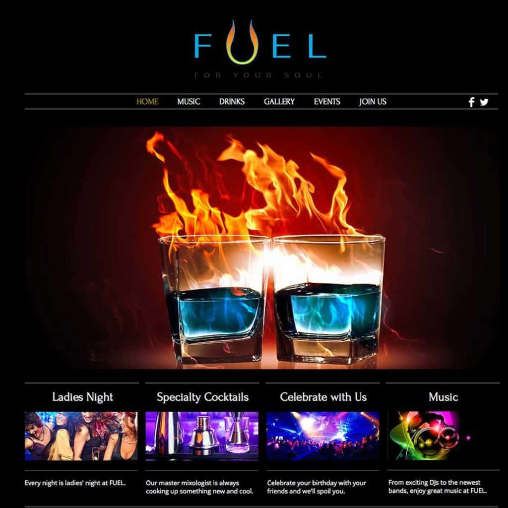 Fuel Nightclub Website