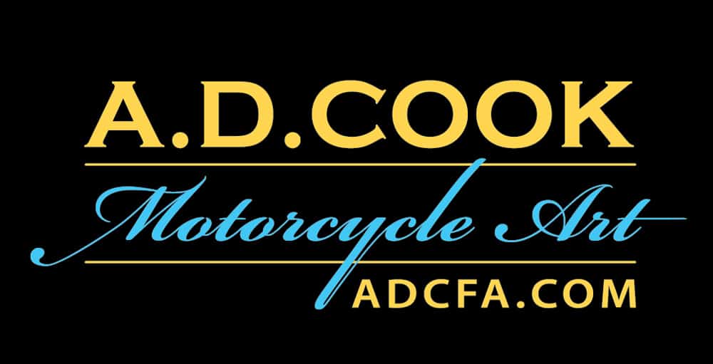 A.D. Cook Motorcycle Art