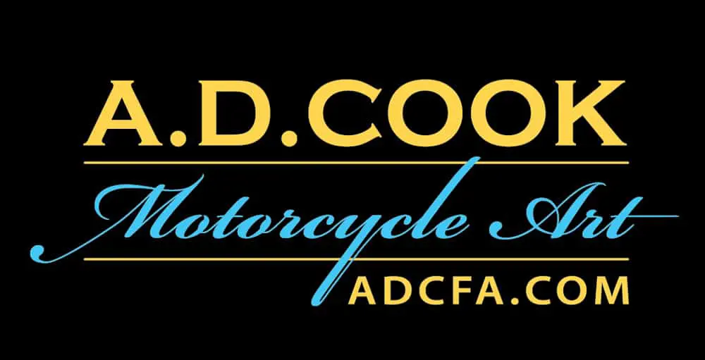 A.D. Cook Motorcycle Art