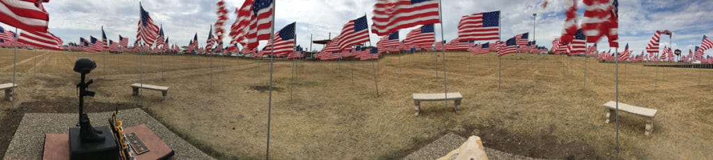 Field of Flags, Sturgis Buffalo Chip 2016