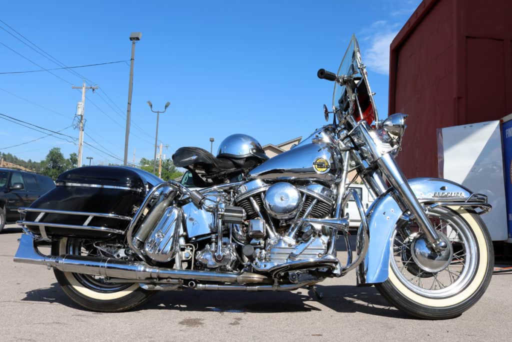 All Chrome Harley-Davidson at Sturgis