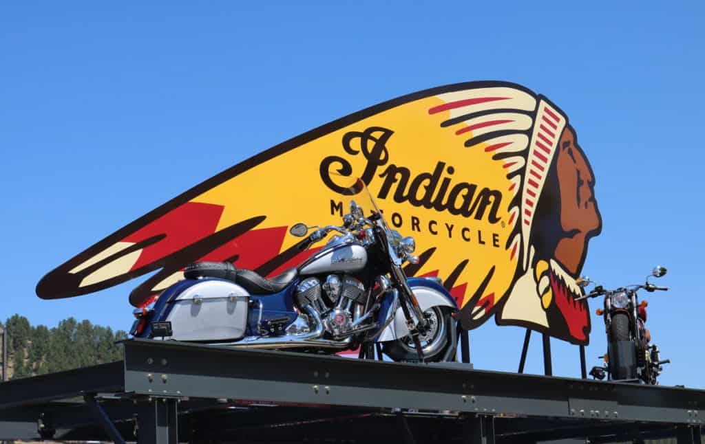 Indian Motorcycles at Sturgis