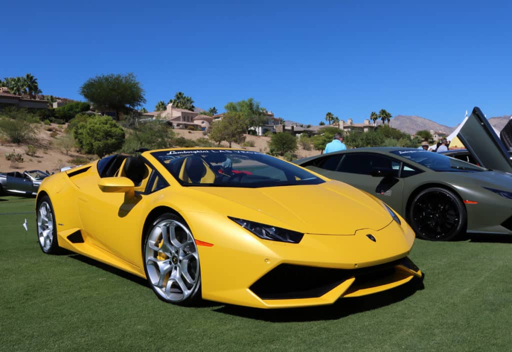 Lamborghini Spyder at Red Rock Concours dElegance 2016