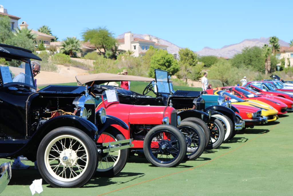 Classic Cars at Red Rock Country Club, Las Vegas, NV