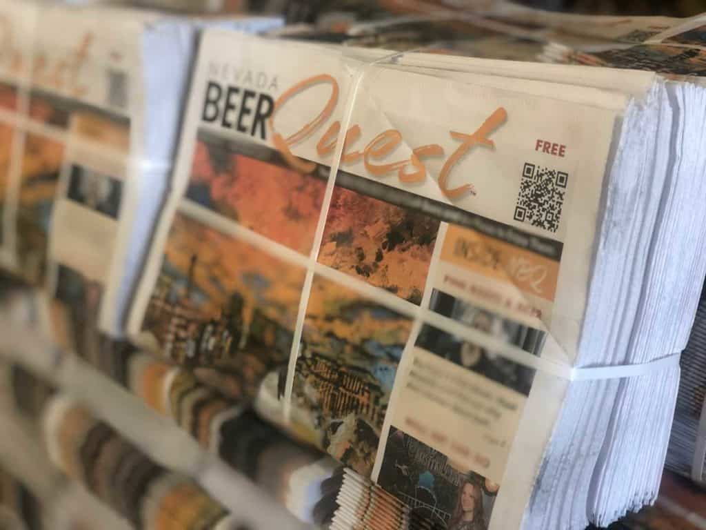 Nevada Beer Quest - Issue #002 on the rack