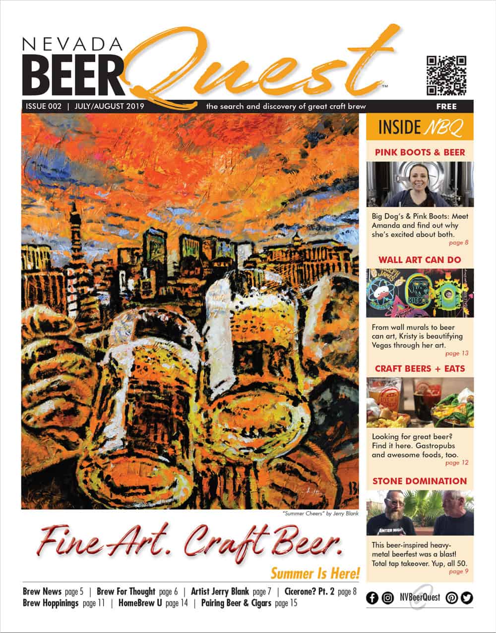 Nevada Beer Quest #002 Cover 06/07/19