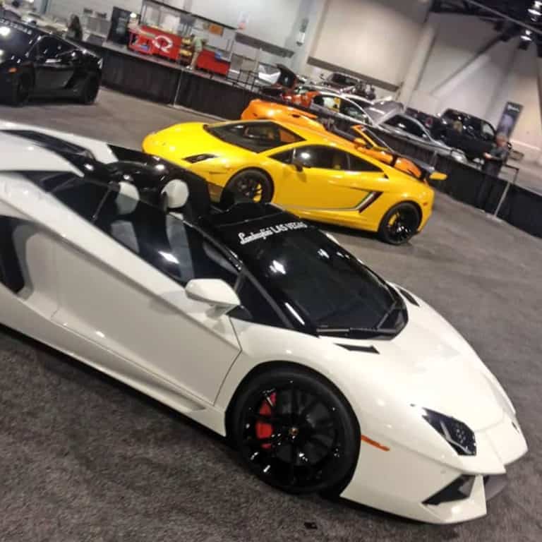 Lamborghinis at MotorTrend Car Show, Las Vegas, NV