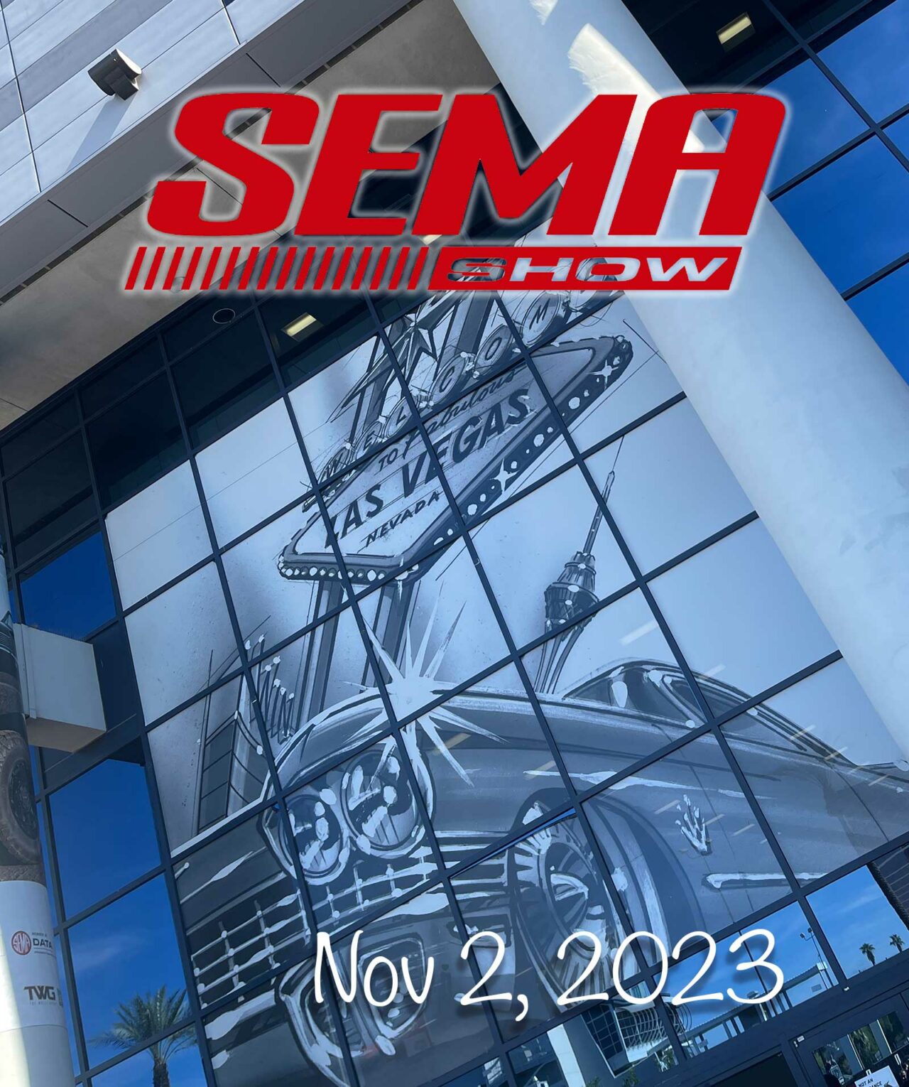 SEMA Las Vegas 2023 A.D. COOK, America's Artist, Las Vegas