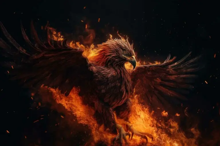 Phoenix Rising From The Ashes