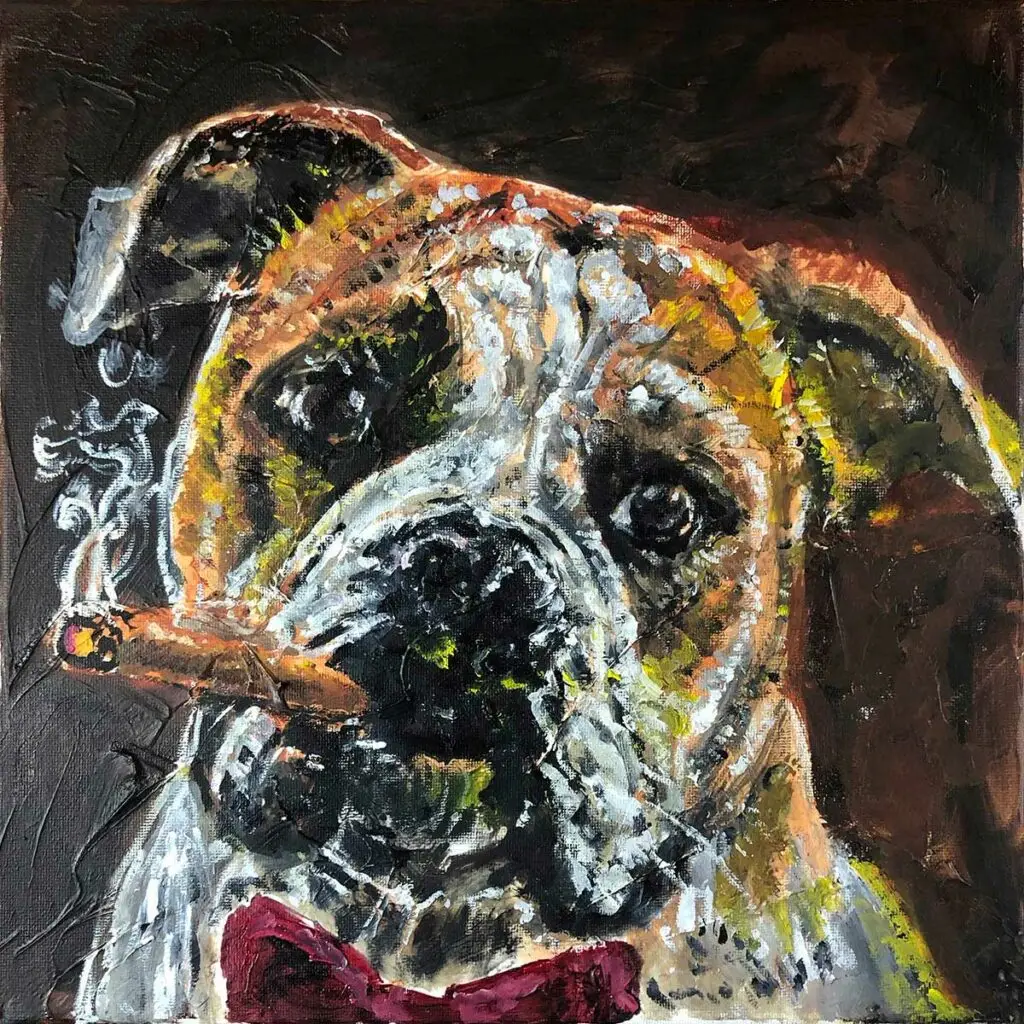 Churchill Pooch by Jerry Blank