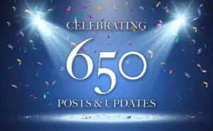 Celebrating 650 Post & Updates on ADCook.com