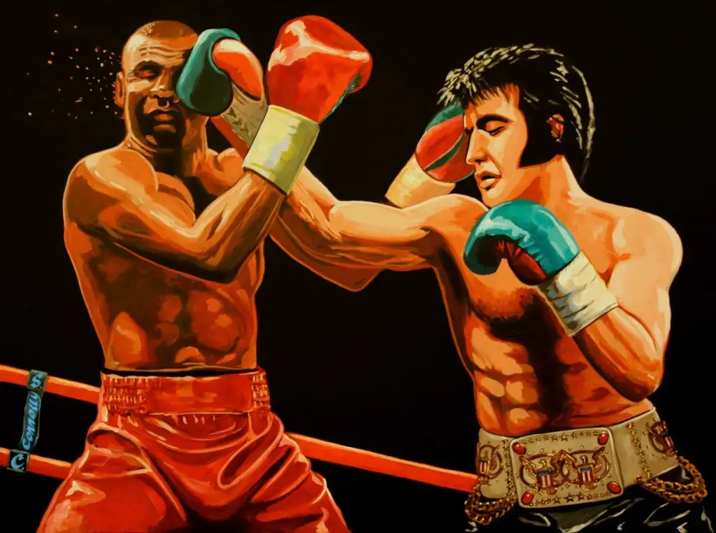 Steve Connolly Boxer Painting