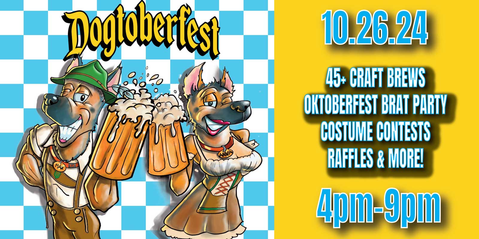 Dogtoberfest poster, 2024